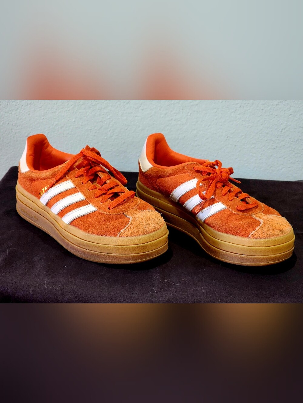 Adidas Gazelle | Collegiate Orange Gum | Retro-inspired | U.S. Big Kids 6